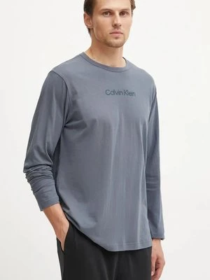 Calvin Klein Underwear t-shirt męskie kolor szary gładka 000NM2771E