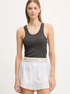 Calvin Klein Underwear top bawełniany 3-pack kolor szary LV00QS7493