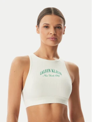 Calvin Klein Underwear Top LV00QF8707 Kremowy