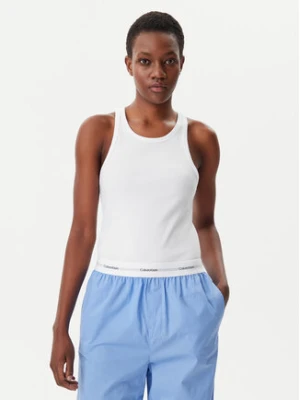 Calvin Klein Underwear Top LV00QS7492 Biały Slim Fit