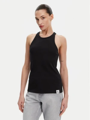 Calvin Klein Underwear Top LV00QS7492 Czarny Slim Fit