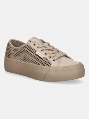 Calvin Klein VULC FLATF LACE UP LIN MESH sneakersy damskie