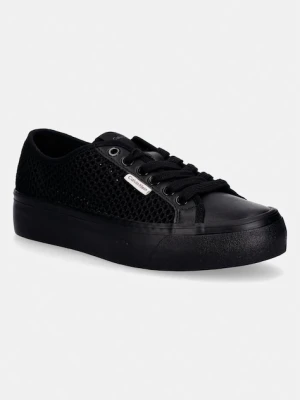 Calvin Klein VULC FLATF LACE UP LIN MESH sneakersy damskie