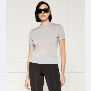 Calvin Klein Wełniana bluzka | Slim Fit