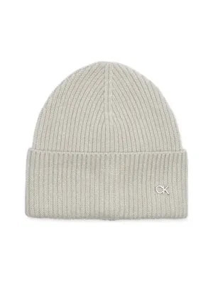 Calvin Klein Wełniana czapka | z dodatkiem kaszmiru