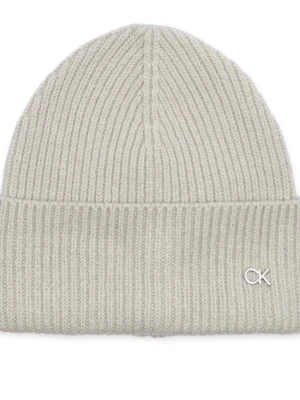 Calvin Klein Wełniana czapka | z dodatkiem kaszmiru