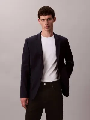 Calvin Klein Wełniana marynarka | Slim Fit