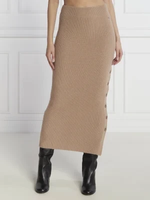 Calvin Klein Wełniana spódnica