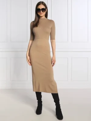 Calvin Klein Wełniana sukienka