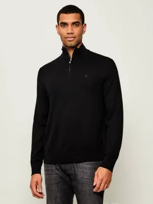 Calvin Klein Wełniany golf | Regular Fit