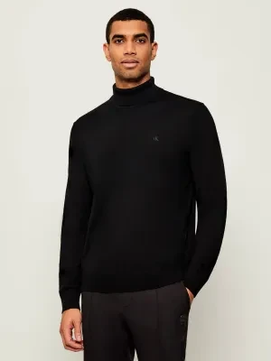 Calvin Klein Wełniany golf | Regular Fit