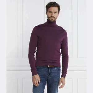 Calvin Klein Wełniany golf | Slim Fit
