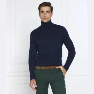 Calvin Klein Wełniany golf | Slim Fit