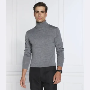 Calvin Klein Wełniany golf | Slim Fit