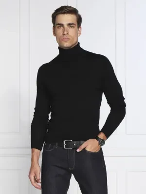 Calvin Klein Wełniany golf | Slim Fit