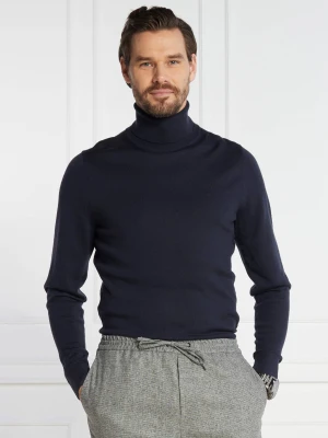 Calvin Klein Wełniany golf | Slim Fit