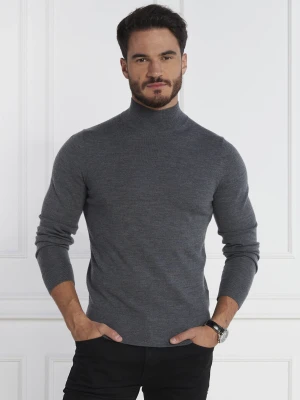 Calvin Klein Wełniany golf | Slim Fit