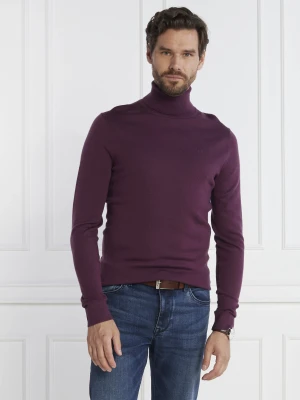 Calvin Klein Wełniany golf | Slim Fit