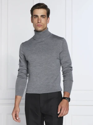 Calvin Klein Wełniany golf | Slim Fit