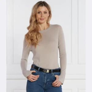 Calvin Klein Wełniany sweter | Regular Fit