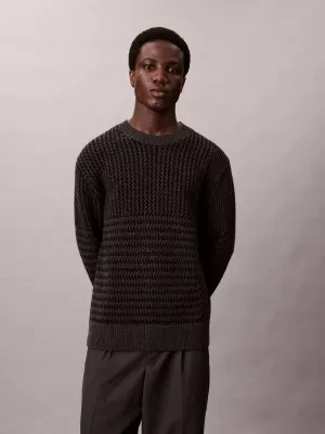 Calvin Klein Wełniany sweter | Regular Fit