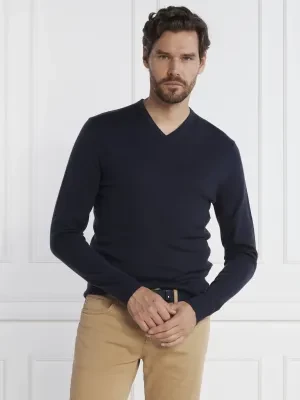 Calvin Klein Wełniany sweter SUPERIOR | Slim Fit