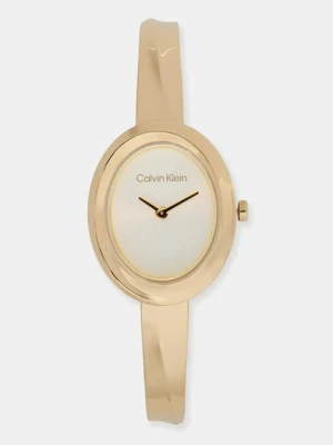 Calvin Klein zegarek damski kolor złoty 25100056