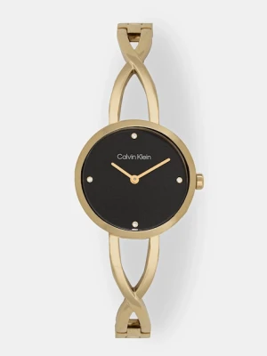 Calvin Klein zegarek damski kolor złoty 25100059