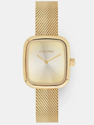 Calvin Klein zegarek damski kolor złoty 25100099