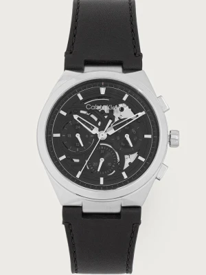 Calvin Klein zegarek męski Distinguish Skeleton czarny
