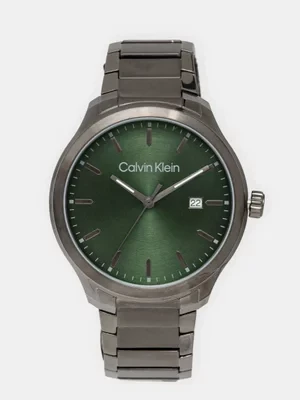 Calvin Klein zegarek męski kolor srebrny 25200350