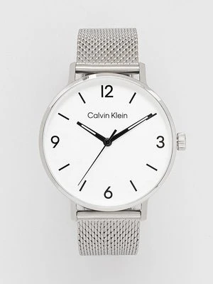 Calvin Klein zegarek męski kolor srebrny 25200433