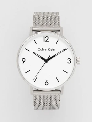 Calvin Klein zegarek męski kolor srebrny 25200433