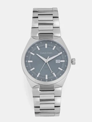 Calvin Klein zegarek męski kolor srebrny 25200492