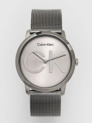 Calvin Klein zegarek męski kolor szary 25300011