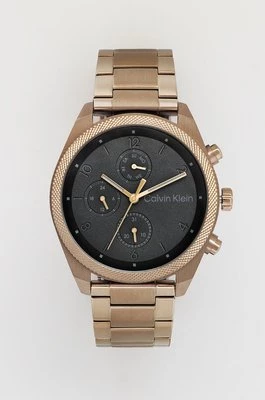 Calvin Klein zegarek męski kolor złoty 25200357