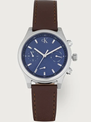 Calvin Klein zegarek męski Modern Vintage srebrny