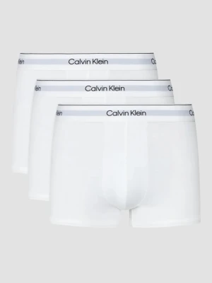 CALVIN KLEIN Zestaw białych bokserek Underwear 3PACK