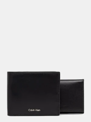 Calvin Klein zestaw portfel i etui na karty męski skórzany