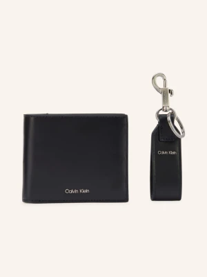 Calvin Klein Zestaw: Portfel I Zawieszka Do Kluczy schwarz