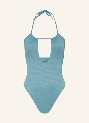Calvin Klein Zestaw: Strój Kąpielowy Wiązany Na Szyi I Gumka Do Włosów blau