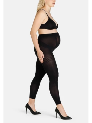 camano Legginsy "Maternity" w kolorze czarnym - 50 DEN rozmiar: 38/40
