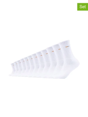 camano Skarpety (12 par) w kolorze białym do tenisa rozmiar: 39-42