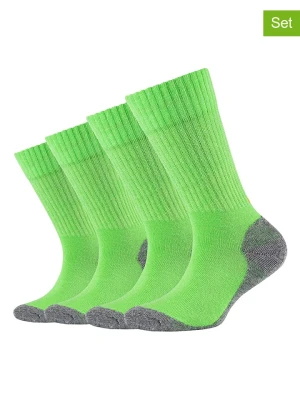 camano Skarpety (4 pary) w kolorze zielonym rozmiar: 31-34