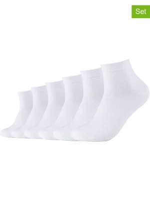 camano Skarpety (6 par) w kolorze białym rozmiar: 39-42