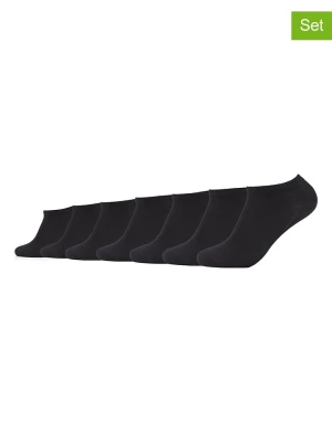 camano Skarpety (7 par) w kolorze czarnym rozmiar: 39-42