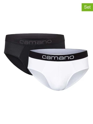 camano Slipy (2 pary) w kolorze czarno-białym rozmiar: M