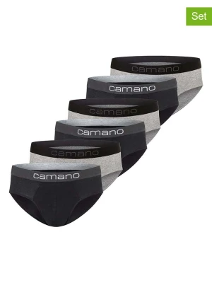 camano Slipy (6 par) w kolorze czarno-szarym rozmiar: XL