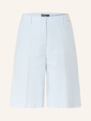 Cambio Bermudy Adrienne Z Lnem blau