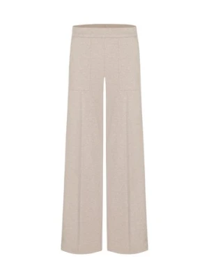 Cambio Damskie spodnie dresowe - Ava utility Kobiety Bawełna beżowy,